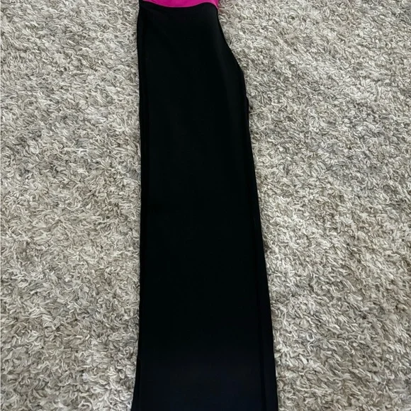 New Reebok Black Flare Pants Women’s Small Leggings - Picture 2 of 9